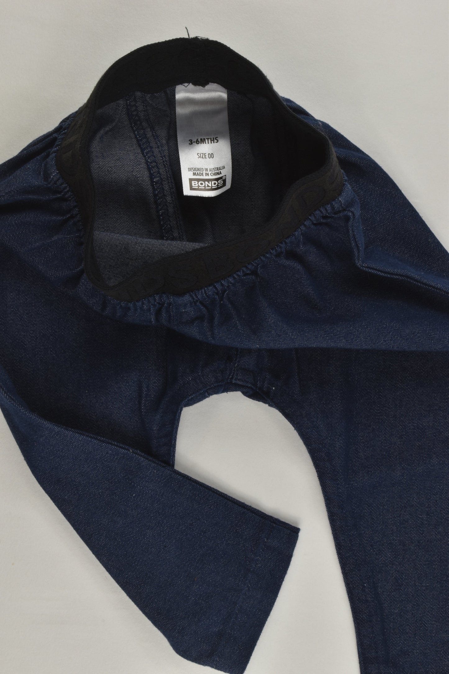 Bonds Size 00 Lightweight Denim Pants