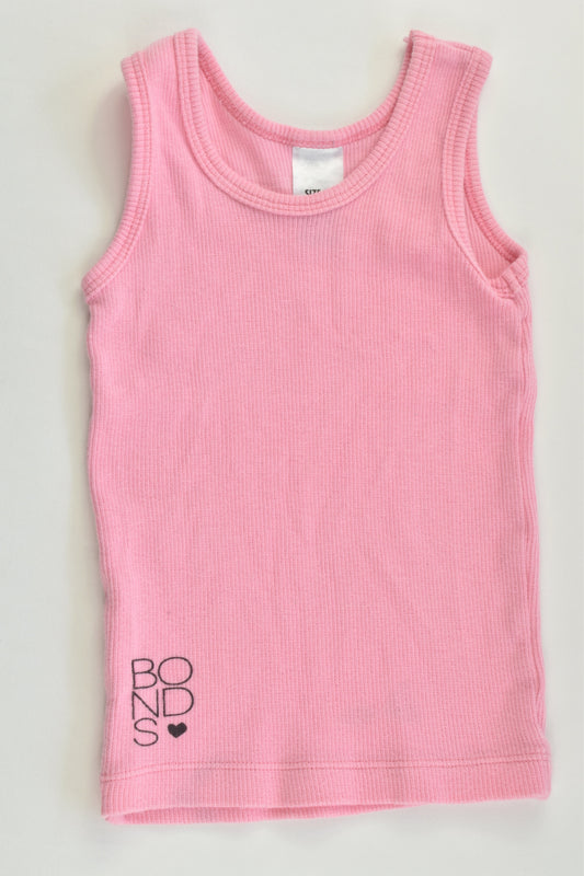 Bonds Size 00 Ribbed Tank Top