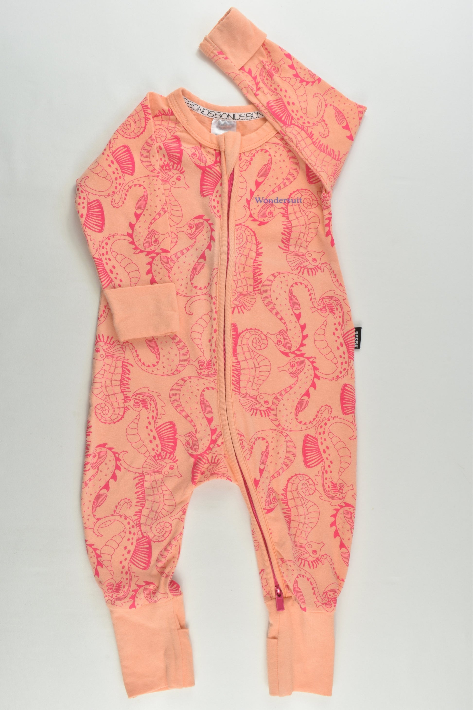 Bonds Size 00 Seahorses Wondersuit
