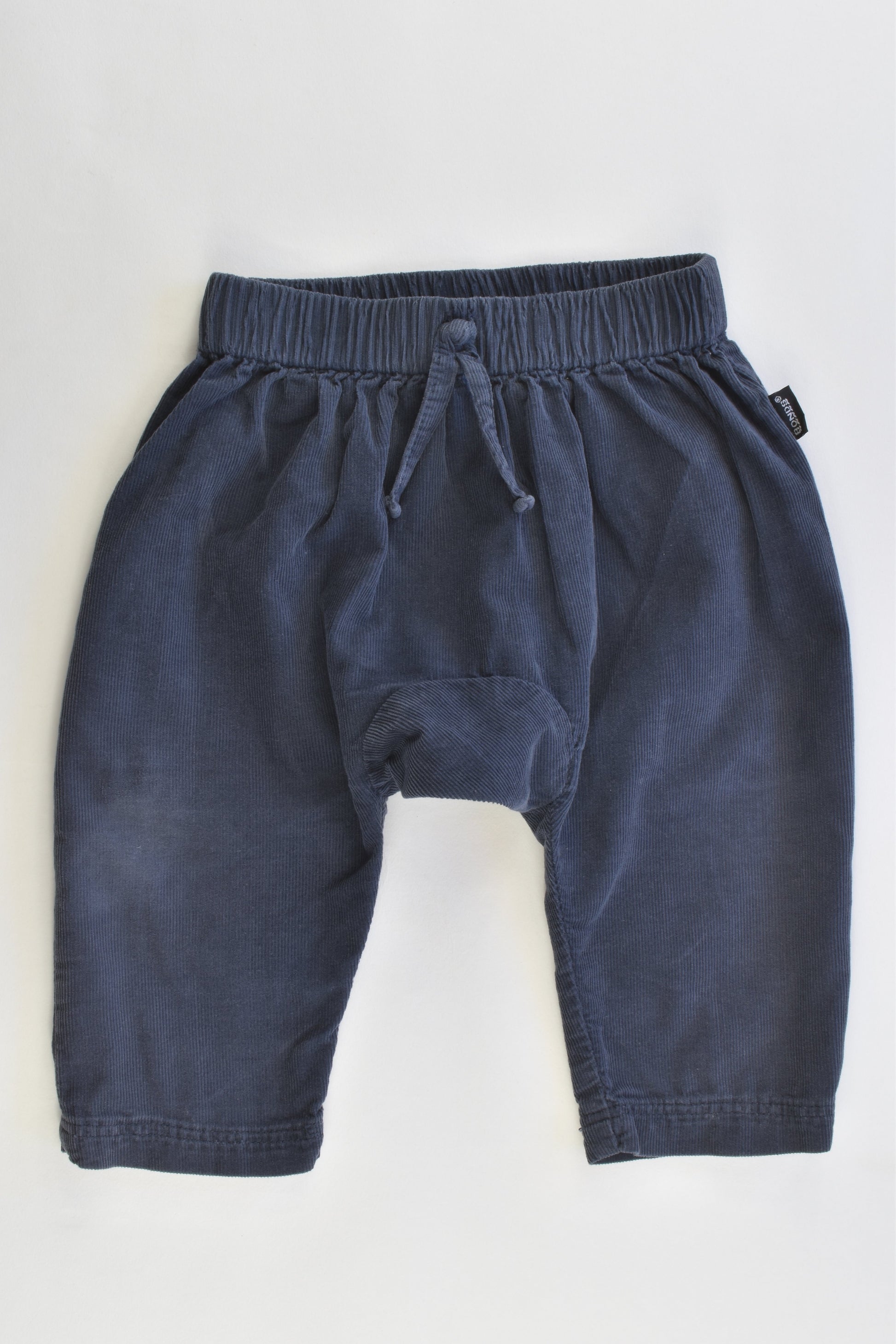 Bonds Size 00 Soft Lightweight Baggy Cord Pants