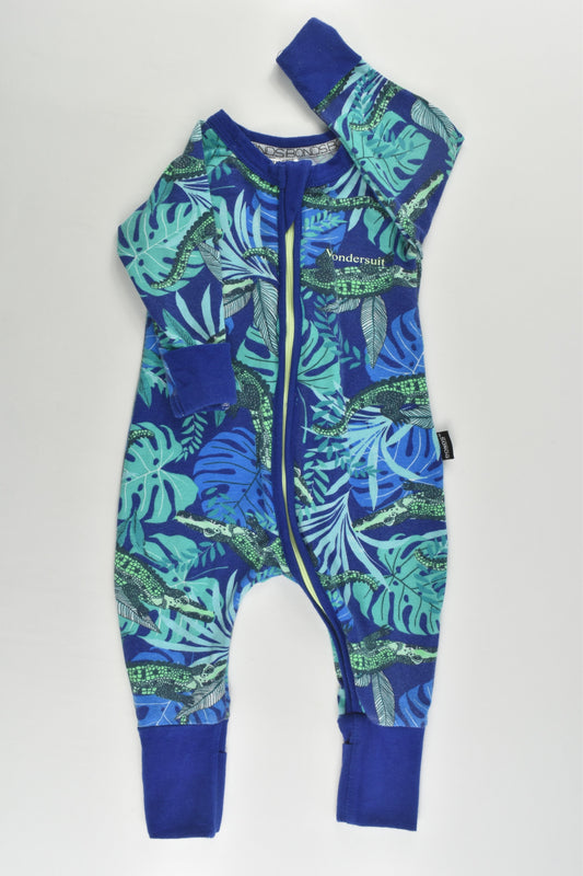 Bonds Size 000 (0-3 months) Crocodile Wondersuit