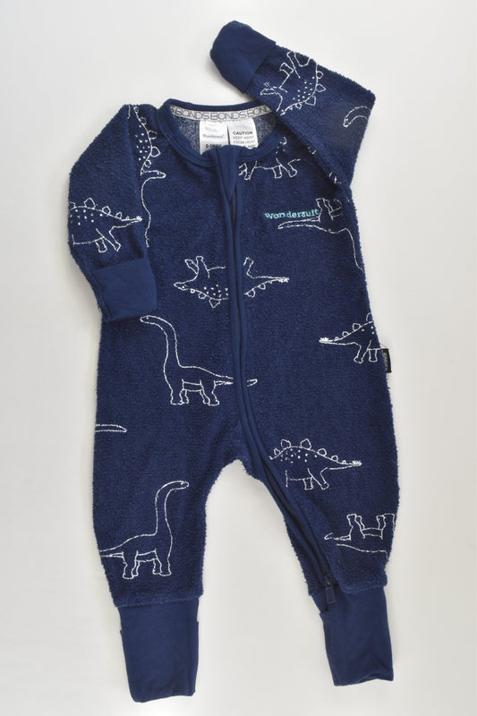 Bonds Size 000 (0-3 months) Dinosaur Terry Wondersuit