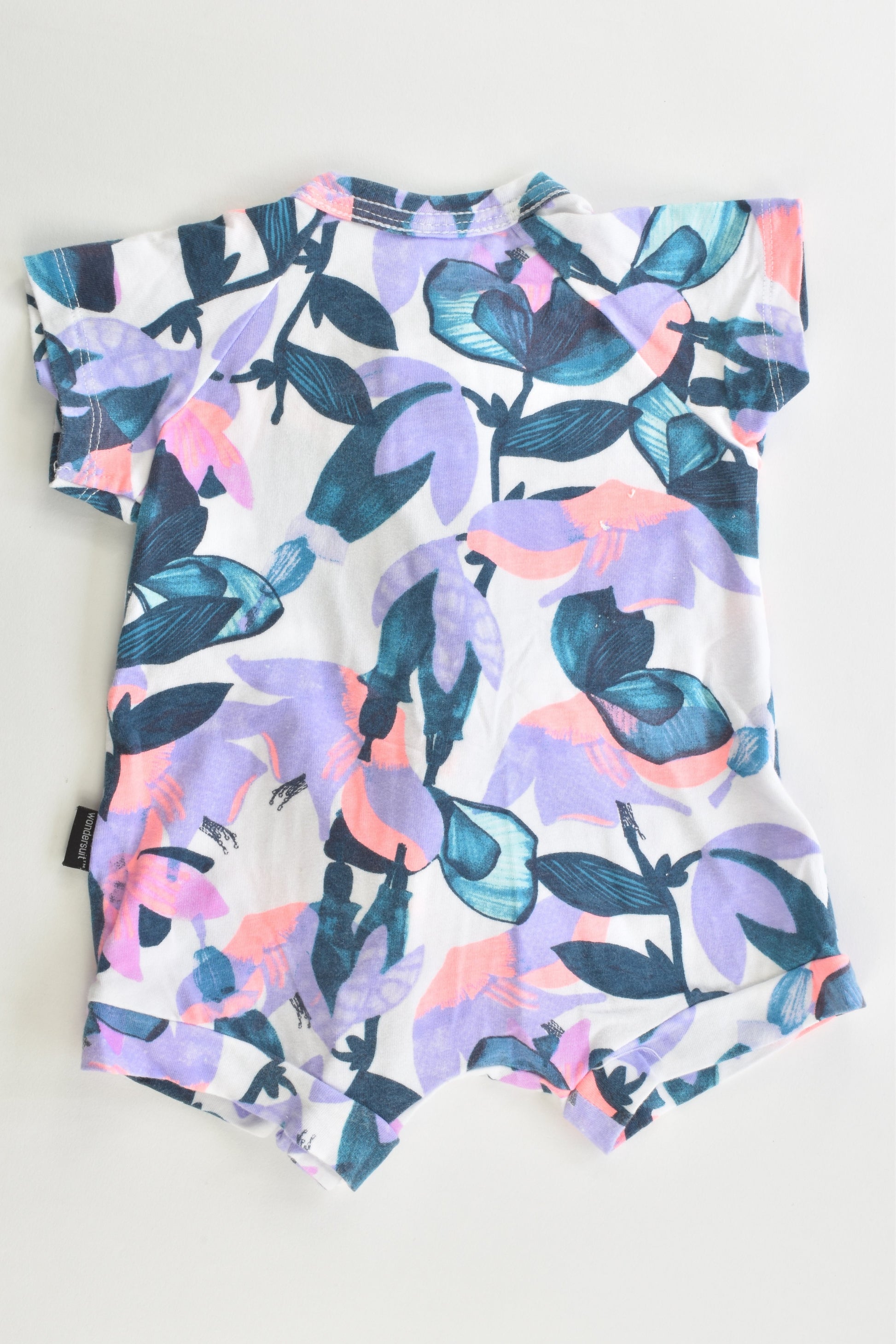 Bonds Size 000 (0-3 months) Floral Wondersuit