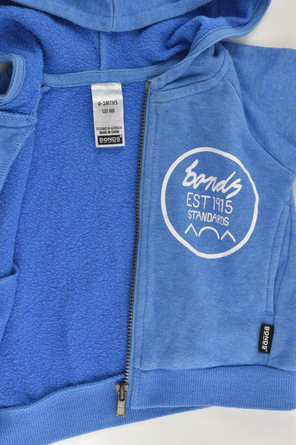 Bonds Size 000 (0-3 months) Hooded Jumper