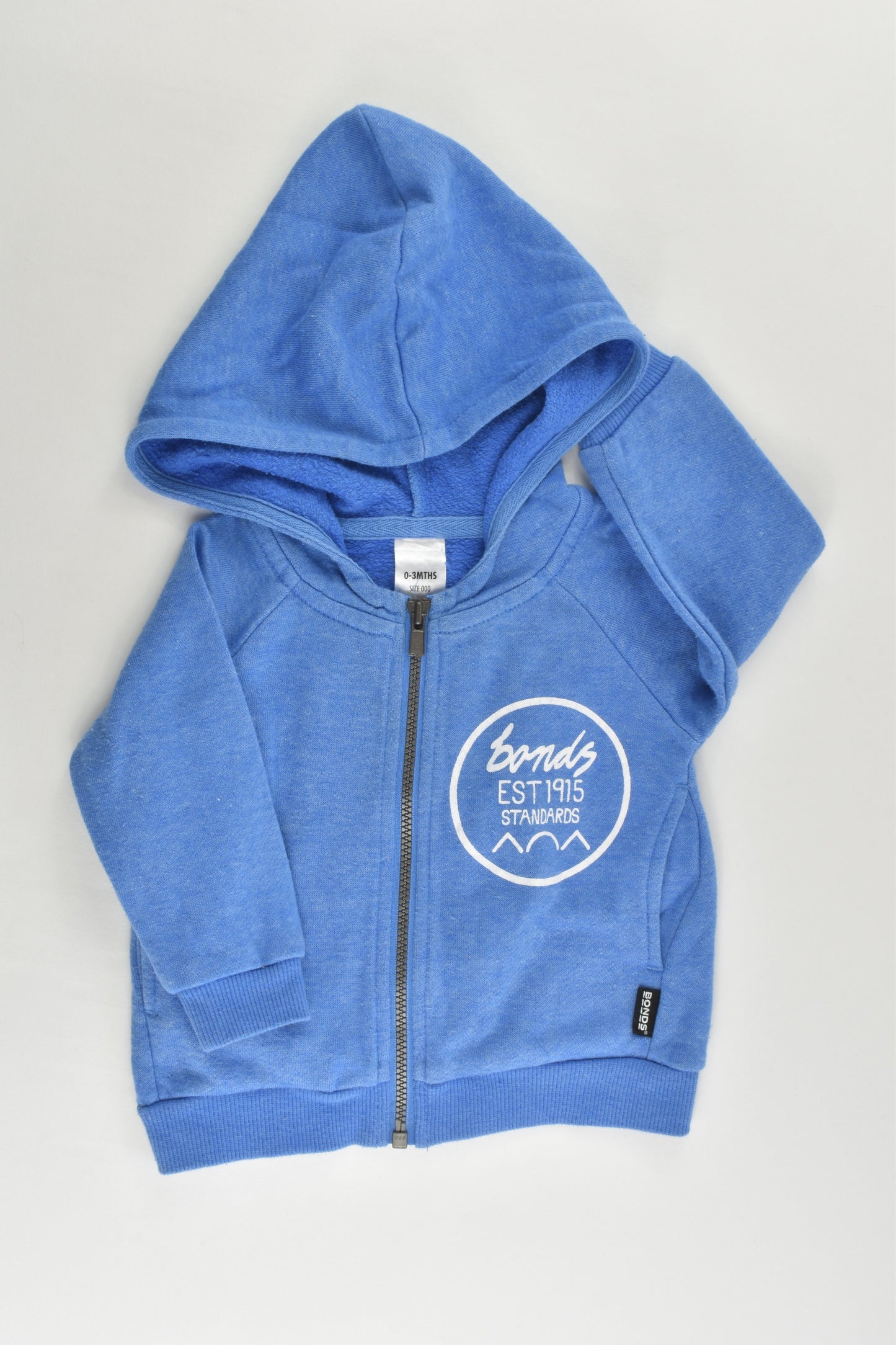 Bonds Size 000 (0-3 months) Hooded Jumper