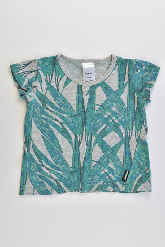 Bonds Size 000 (0-3 months) Leaves T-shirt