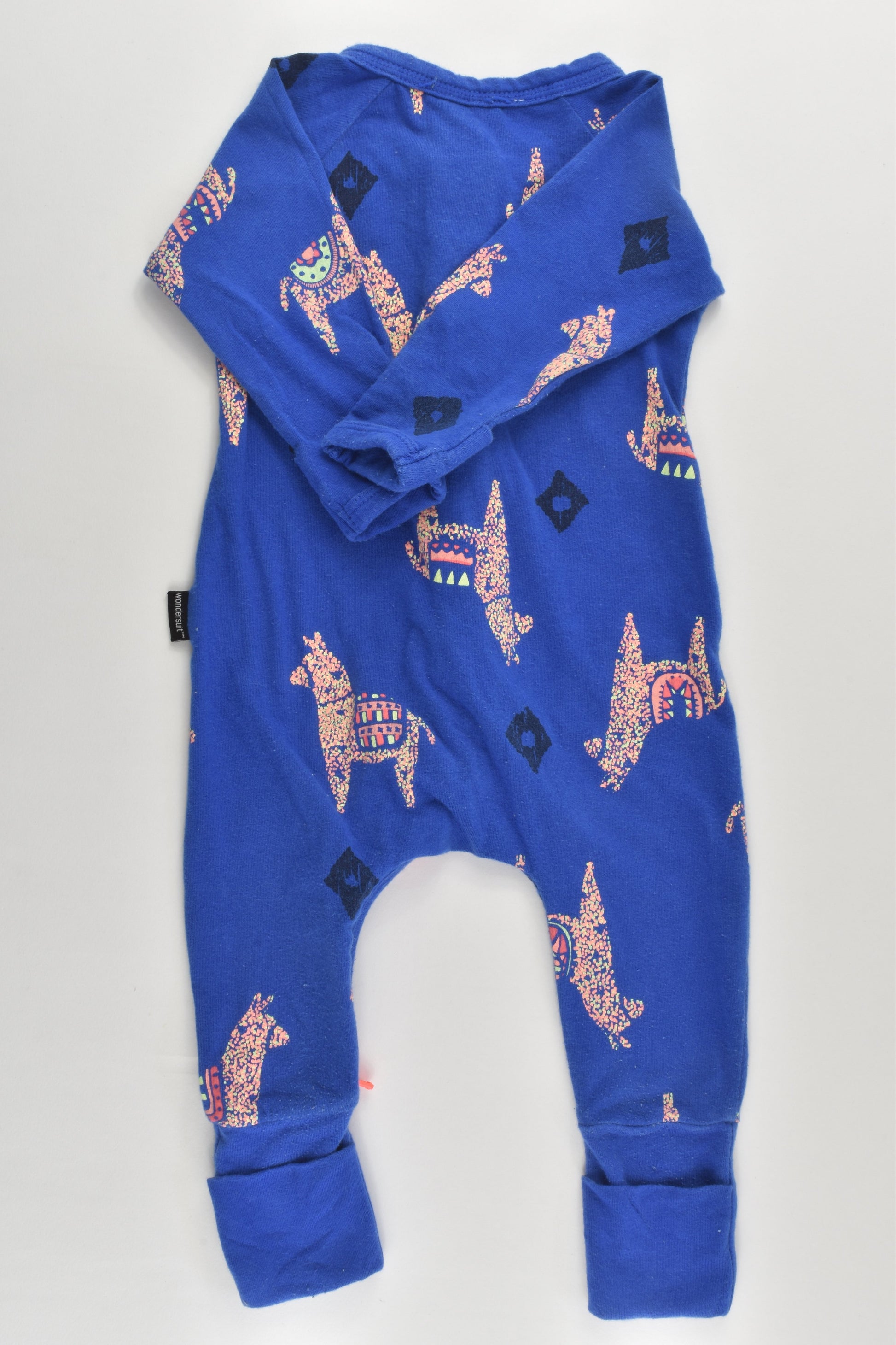 Bonds Size 000 (0-3 months) Llamas Wondersuit