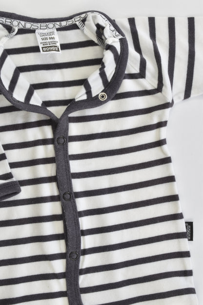 Bonds Size 000 (0-3 months) Striped Romper