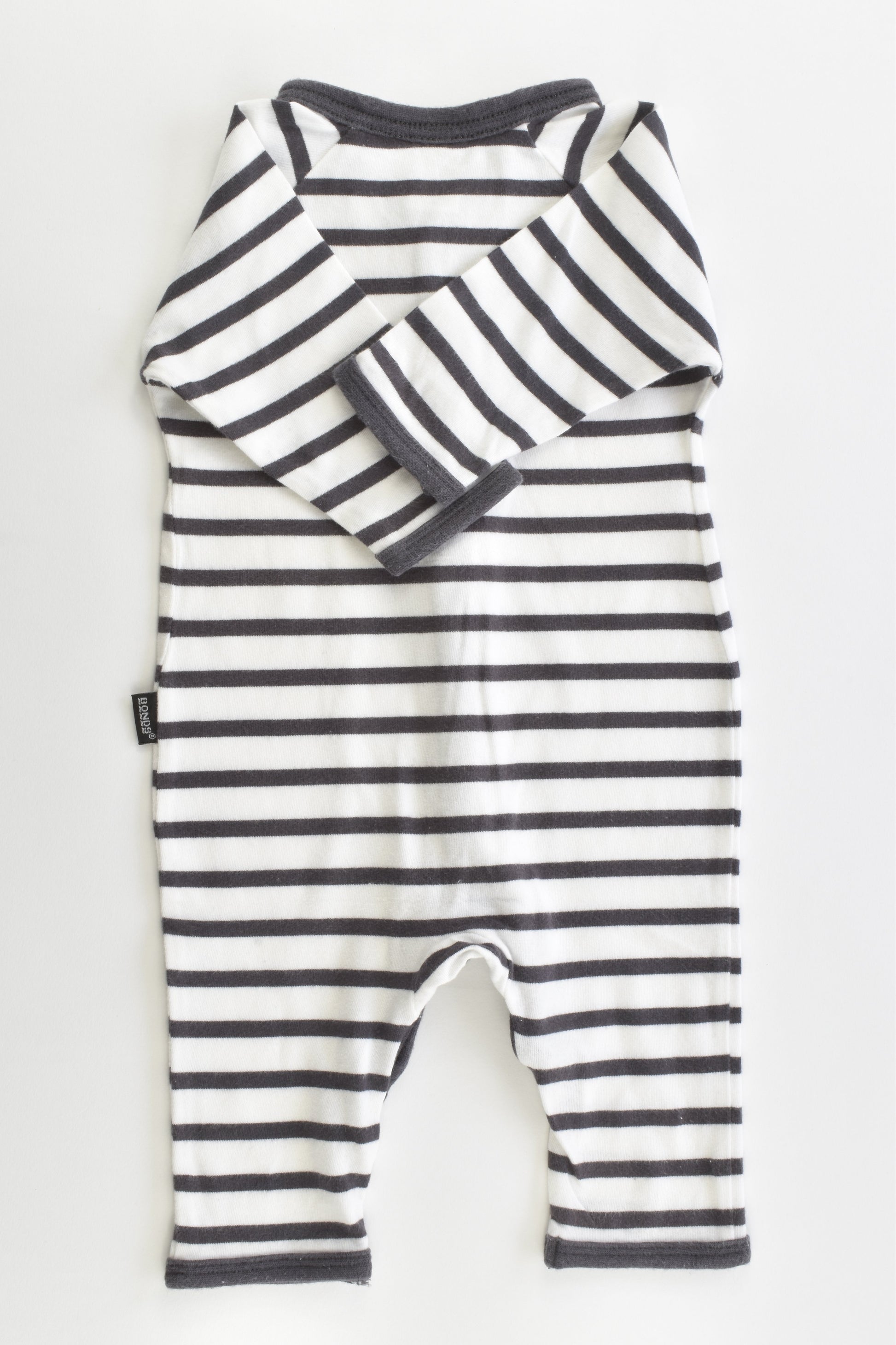 Bonds Size 000 (0-3 months) Striped Romper