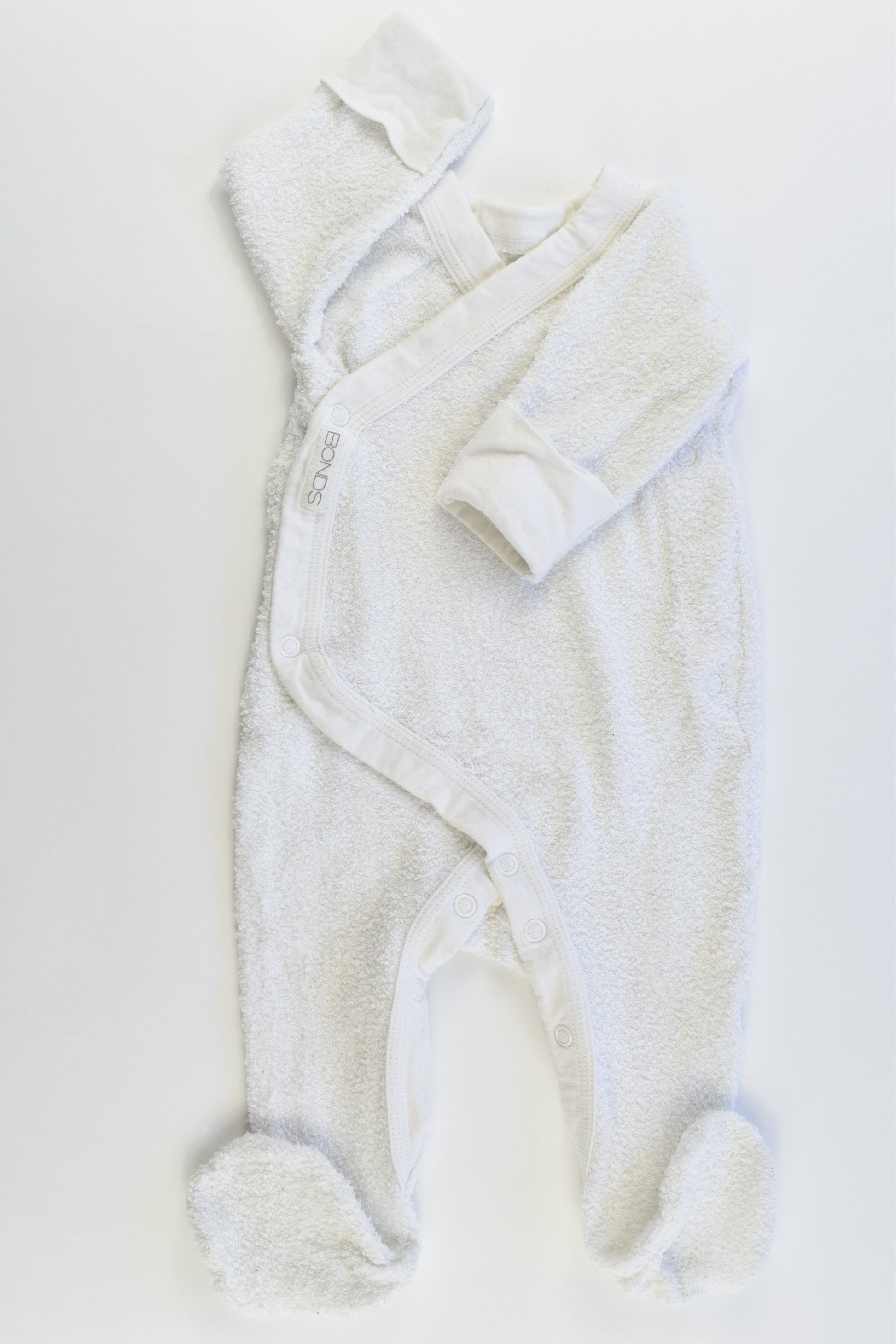 Bonds Size 000 Footed Terry Romper