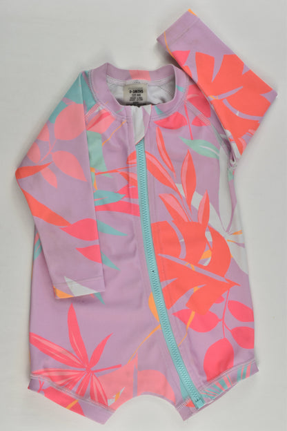 Bonds Size 000 Leaves Rashie Swimsuit