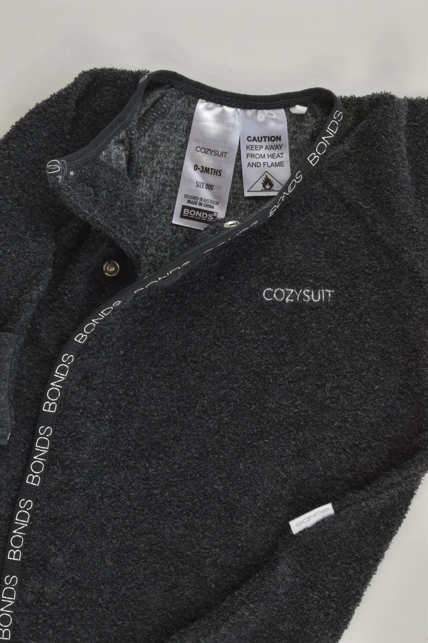 Bonds Size 000 Terry Cozysuit