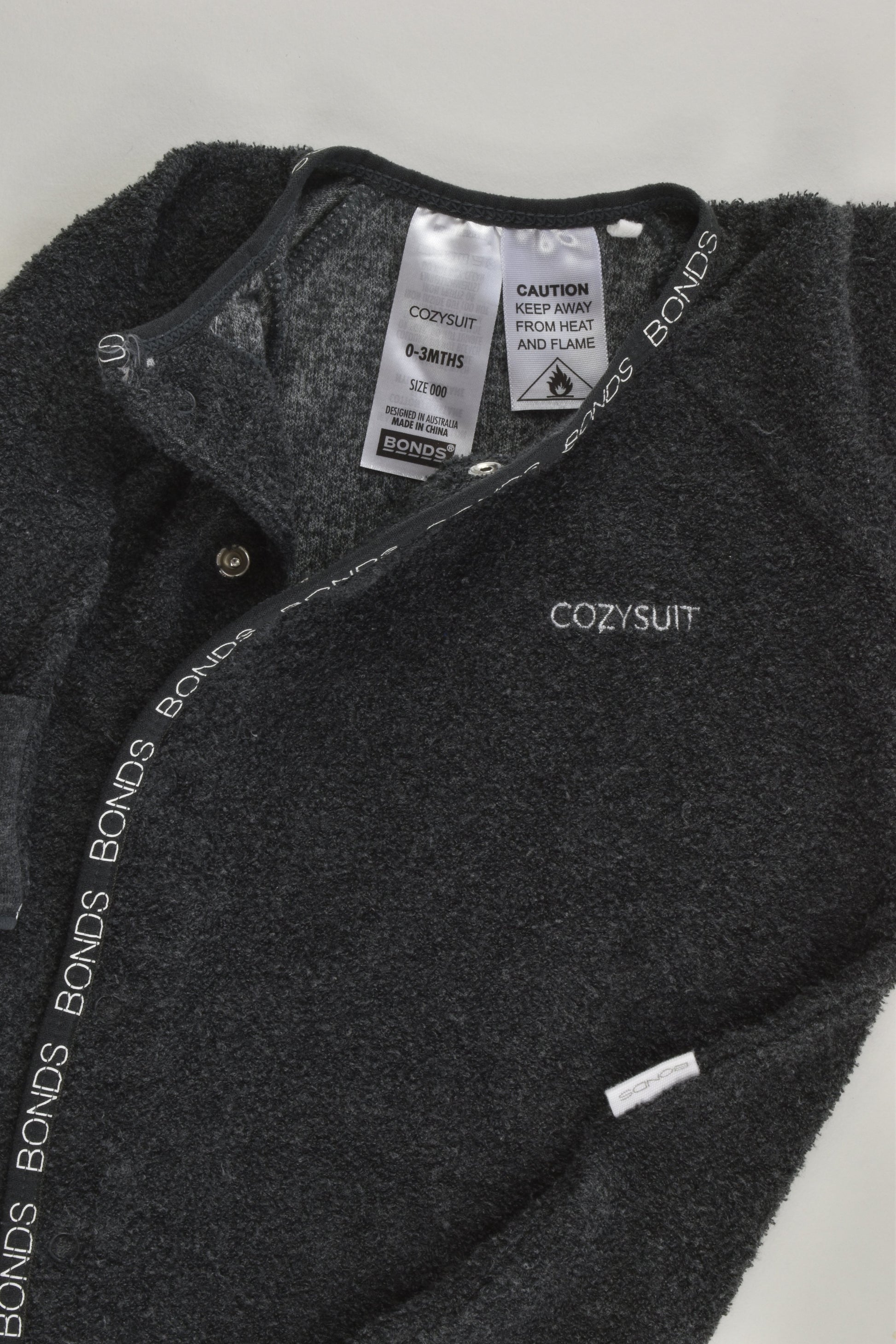 Bonds Size 000 Terry Cozysuit