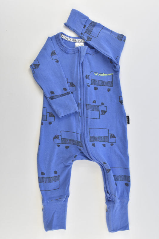 Bonds Size 000 Trucks Wondersuit