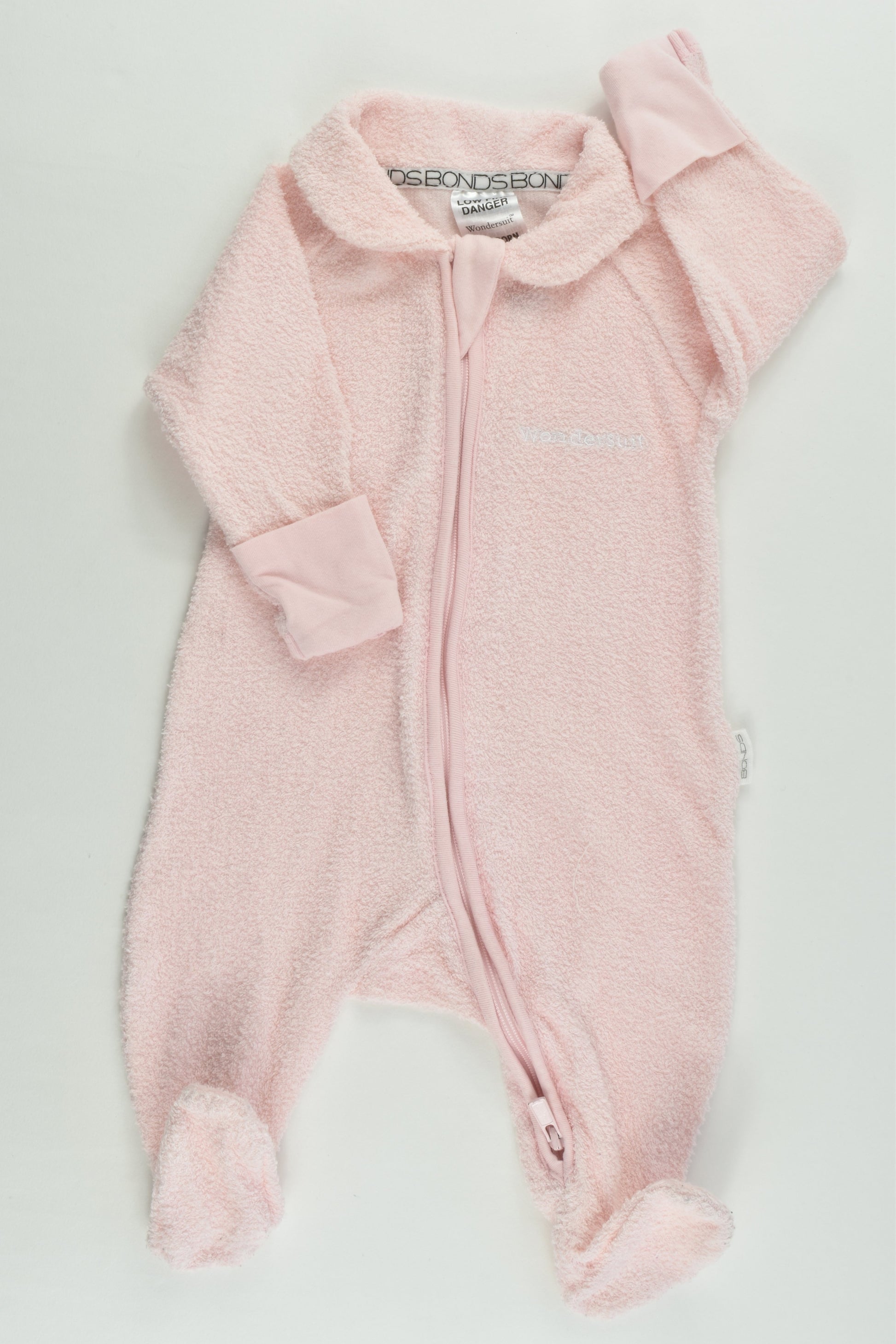 Bonds Size 0000 (Newborn) Terry Wondersuit