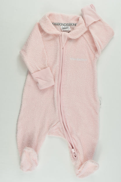 Bonds Size 0000 (Newborn) Terry Wondersuit