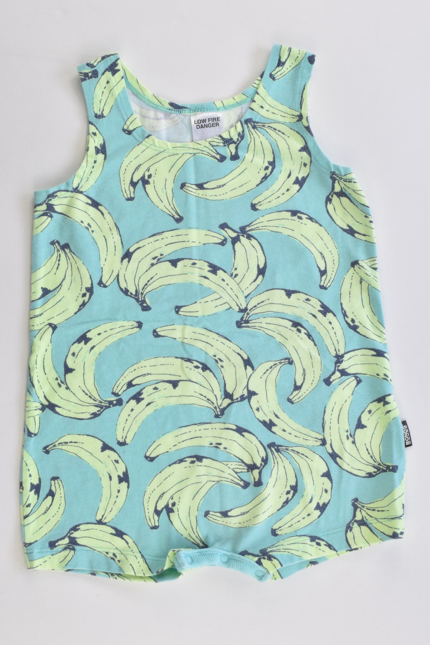 Bonds Size 1 (12-18 months) Bananas Chesty Short Romper