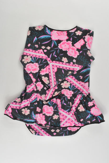 Bonds Size 1 (12-18 months) Floral Balletsuit