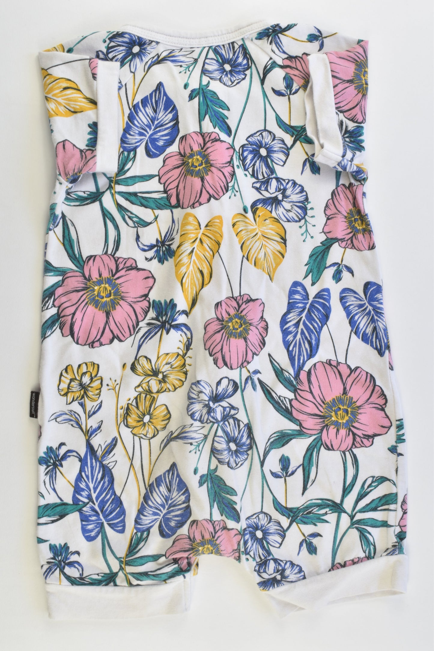 Bonds Size 1 (12-18 months) Floral Short Wondersuit