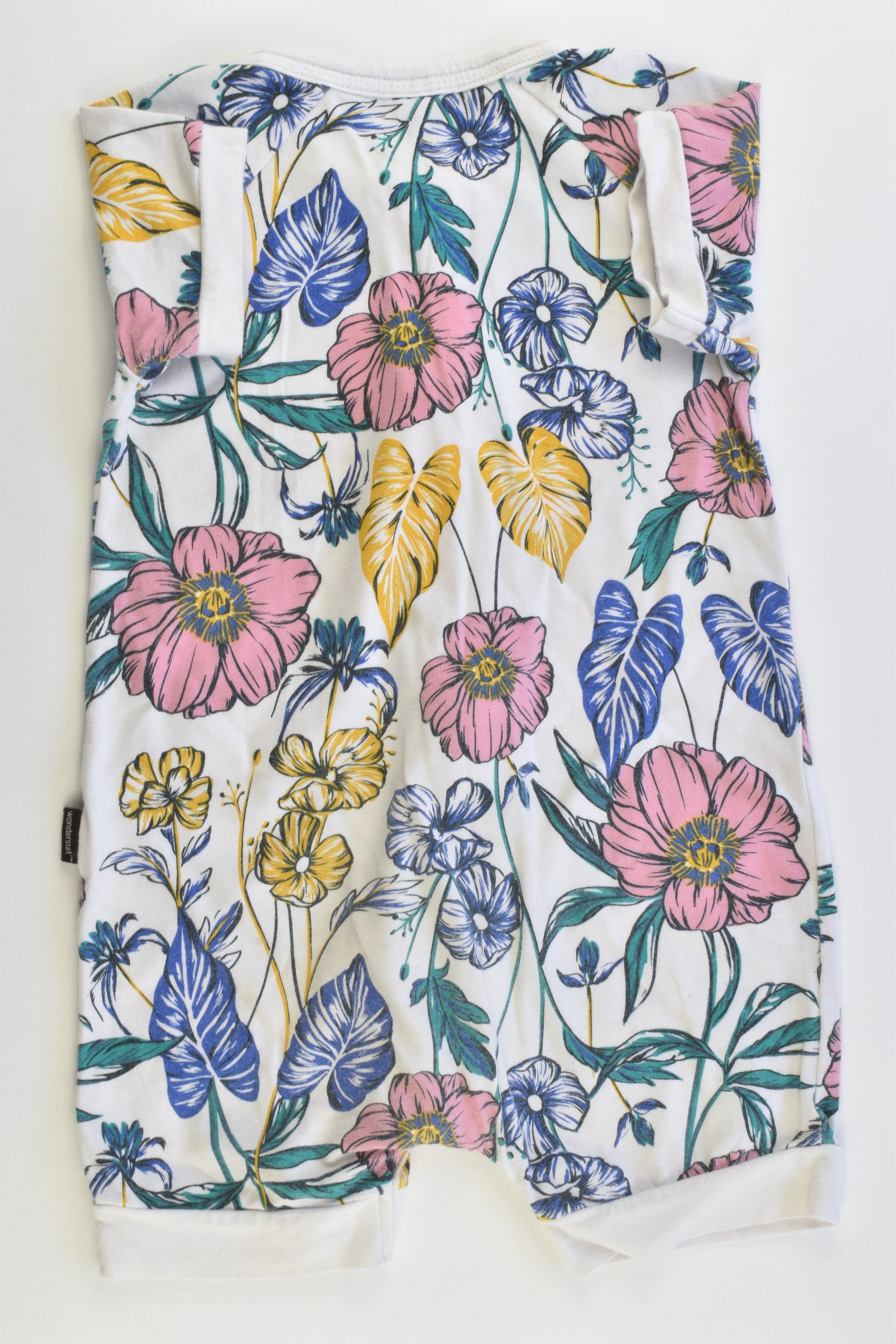 Bonds Size 1 (12-18 months) Floral Short Wondersuit