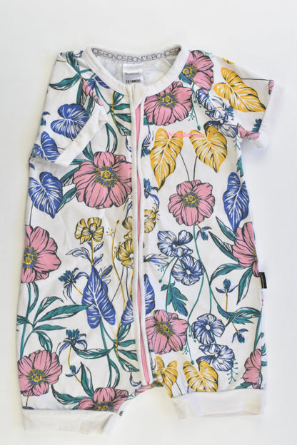 Bonds Size 1 (12-18 months) Floral Short Wondersuit