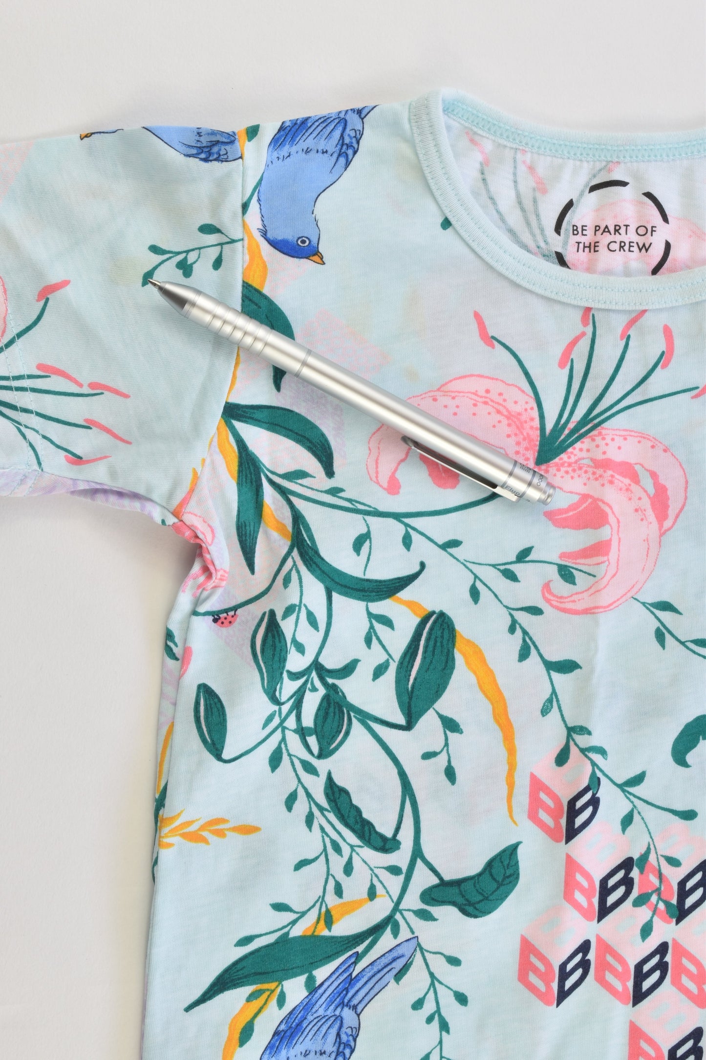 Bonds Size 1 (12-18 months) Floral T-shirt