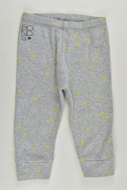 Bonds Size 1 (12-18 months) Ribbed Pants