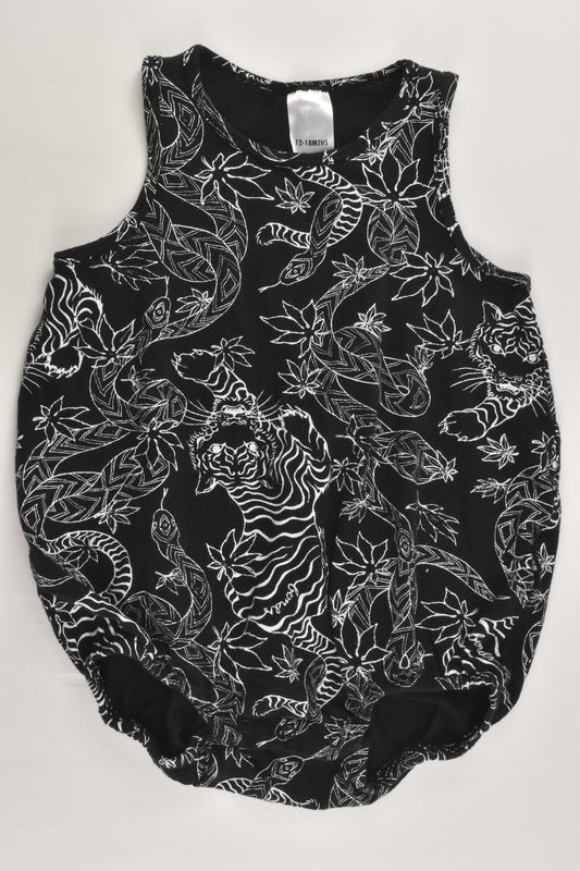 Bonds Size 1 (12-18 months) Tigers Short Romper