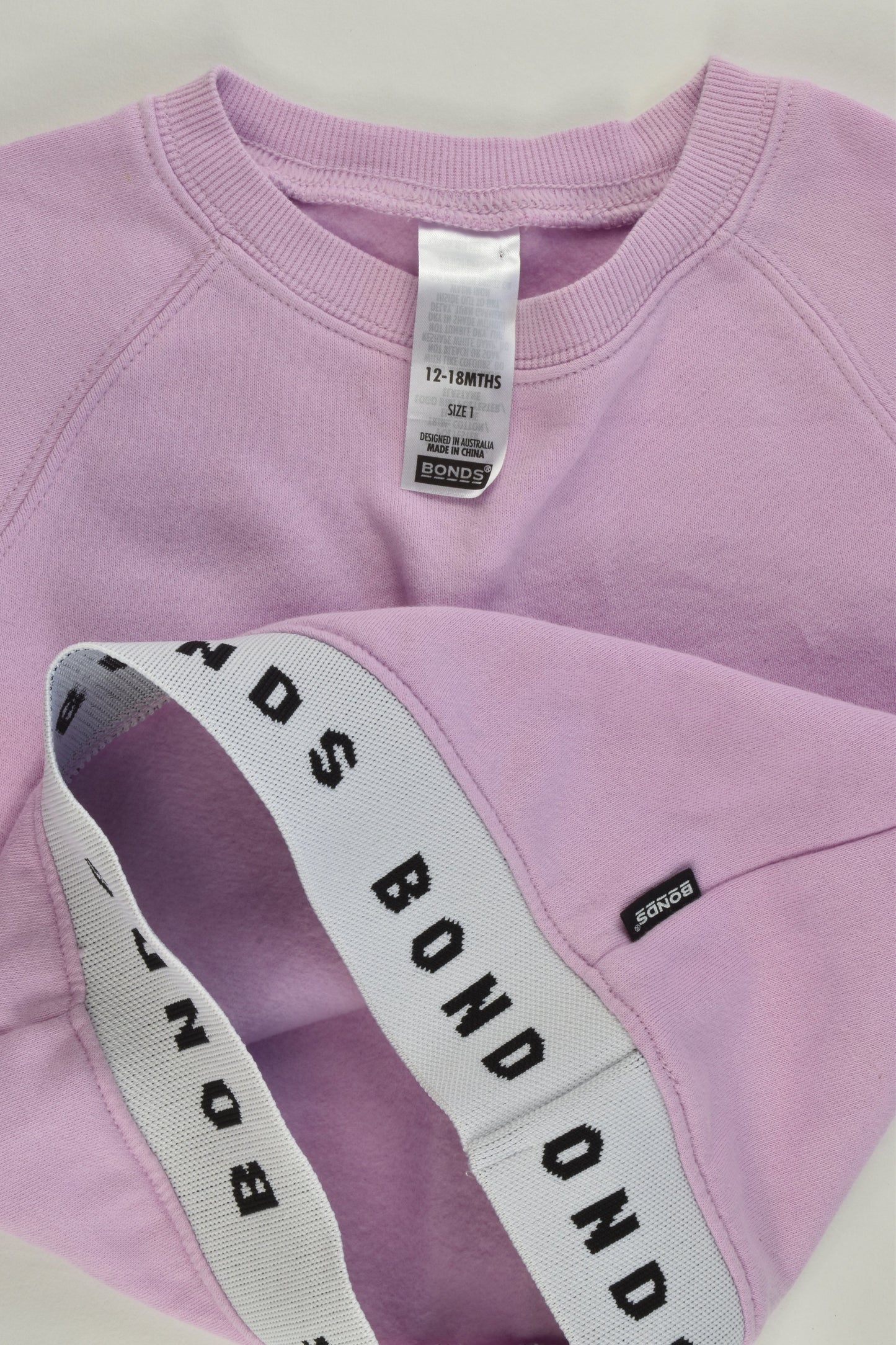 Bonds Size 1 (12-18 months) Track Pants and Sweater
