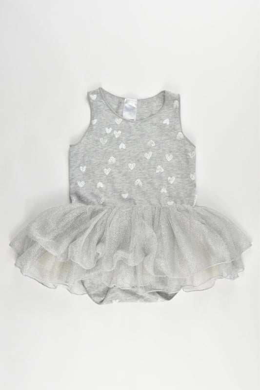 Bonds Size 1 Bodysuit with Tulle