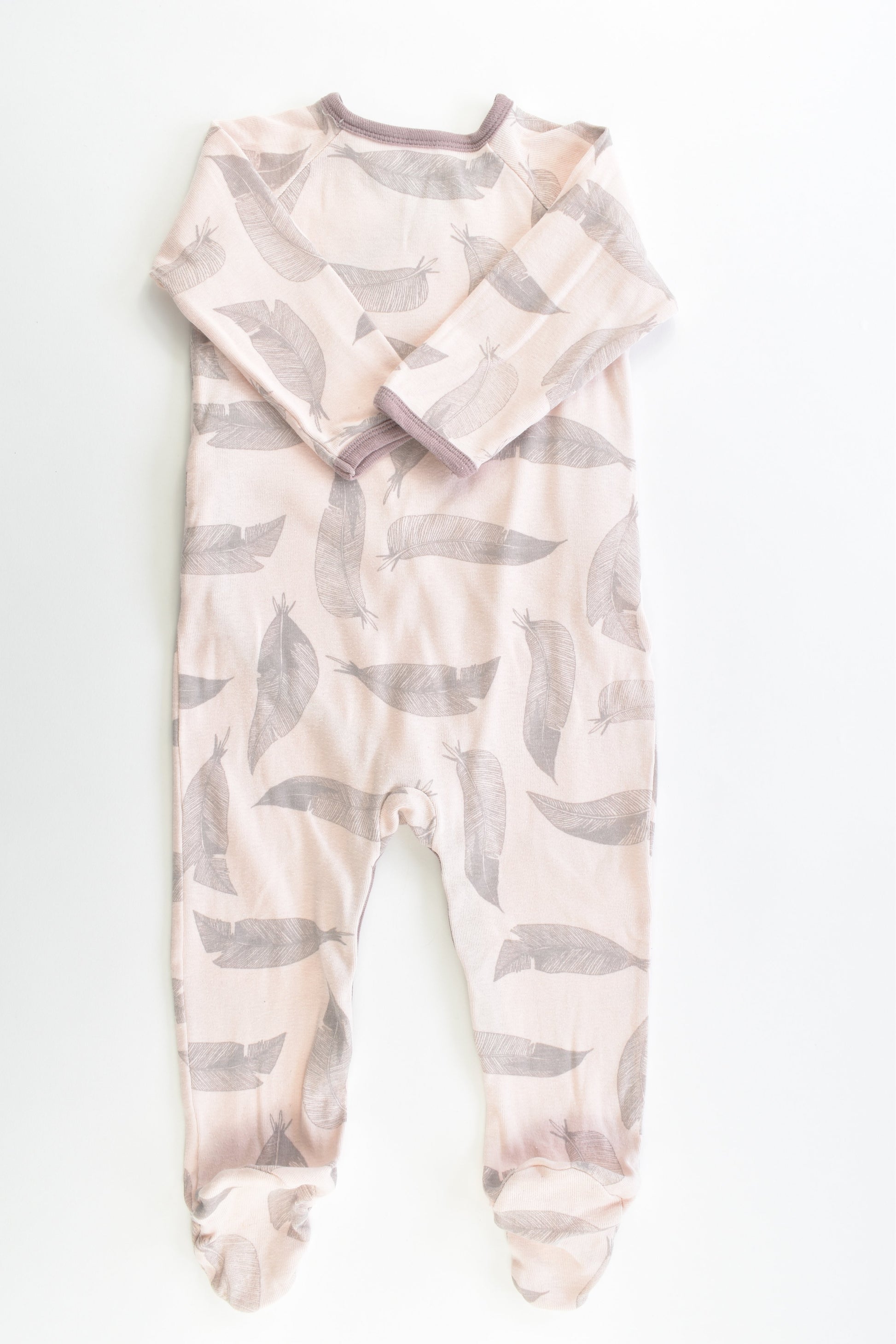 Bonds Size 1 Feathers Footed Romper
