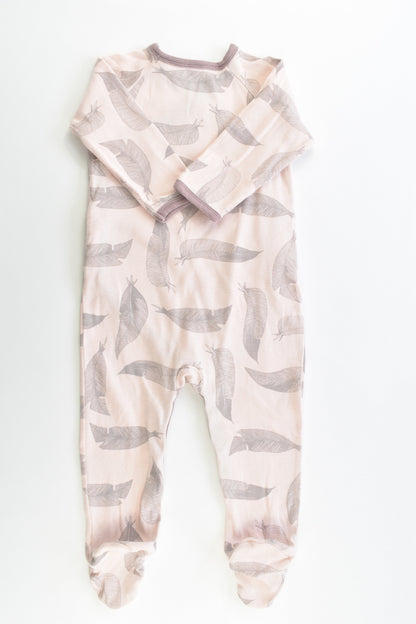 Bonds Size 1 Feathers Footed Romper