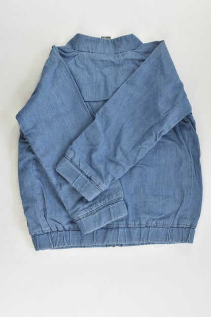 Bonds Size 1 Lined Lightweight Denim Jacket