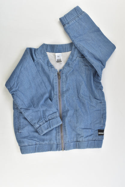 Bonds Size 1 Lined Lightweight Denim Jacket