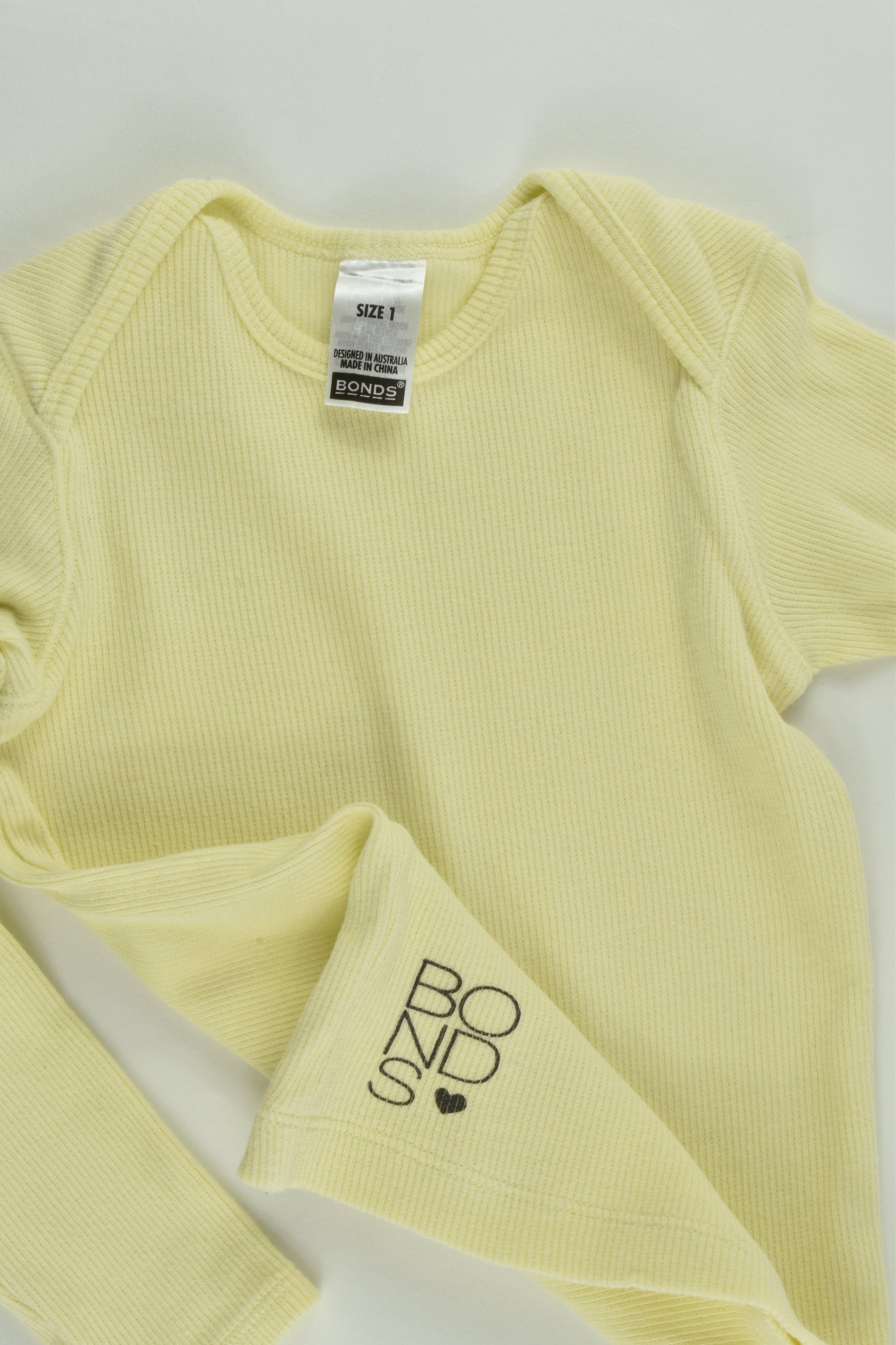 Bonds Size 1 Ribbed Top