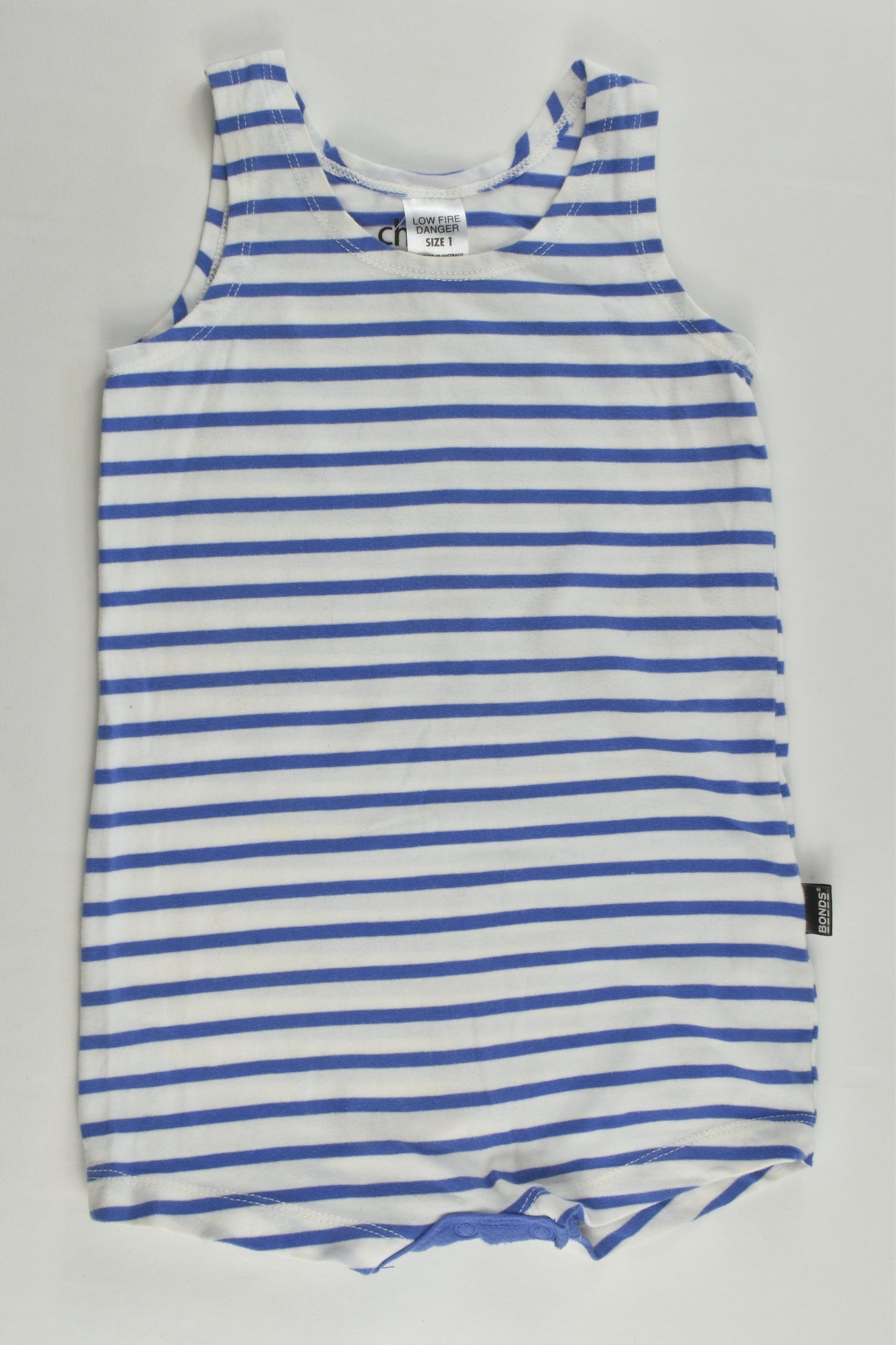 Bonds Size 1 Striped Chesty Suit