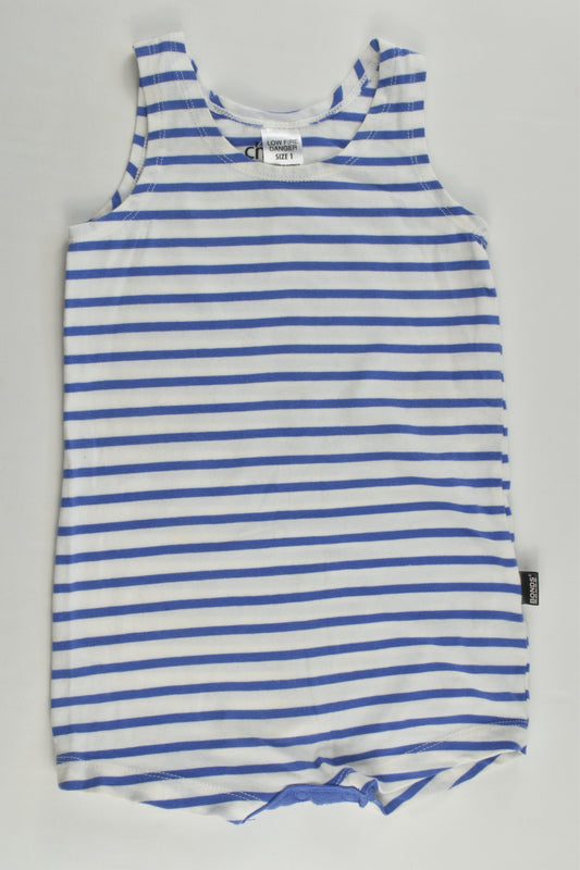 Bonds Size 1 Striped Chesty Suit