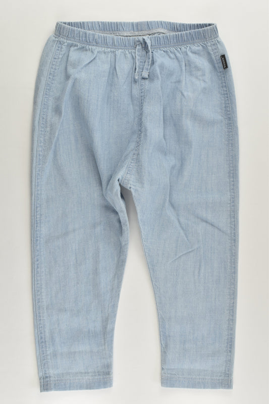 Bonds Size 2 (18-24 months) Lightweight Denim Pants
