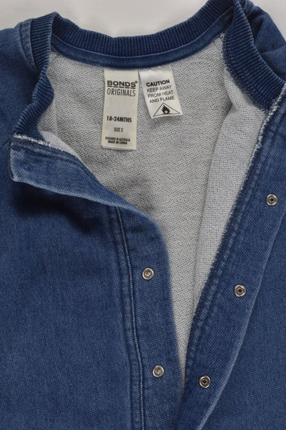 Bonds Size 2 Denim-like One Piece