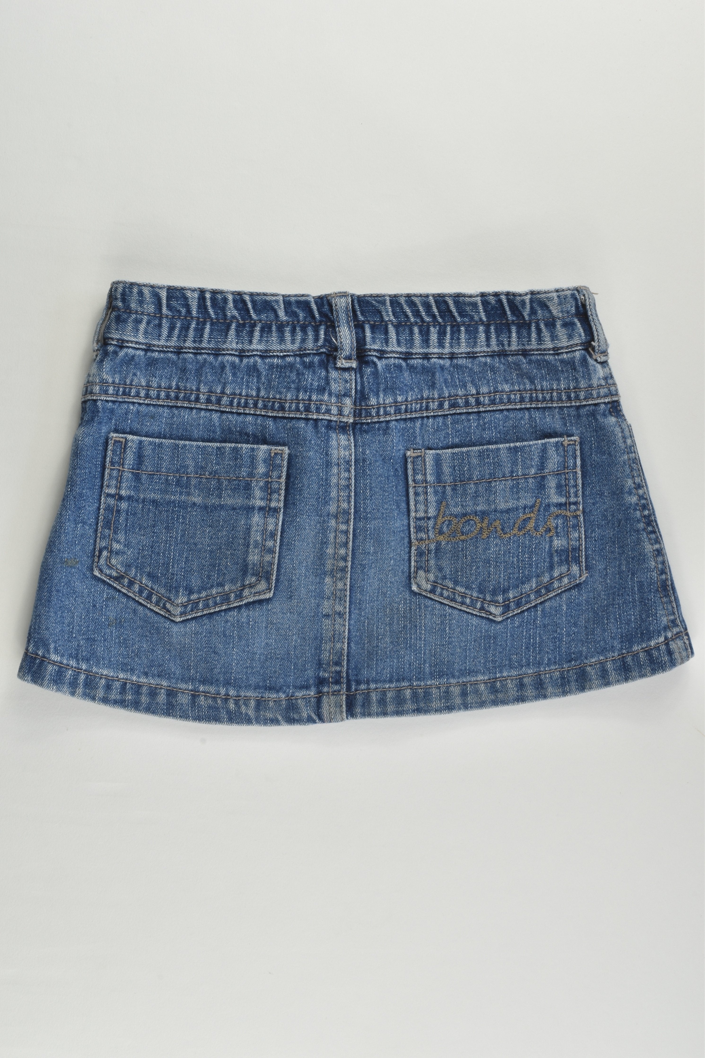 Size 2 hot sale denim skirt