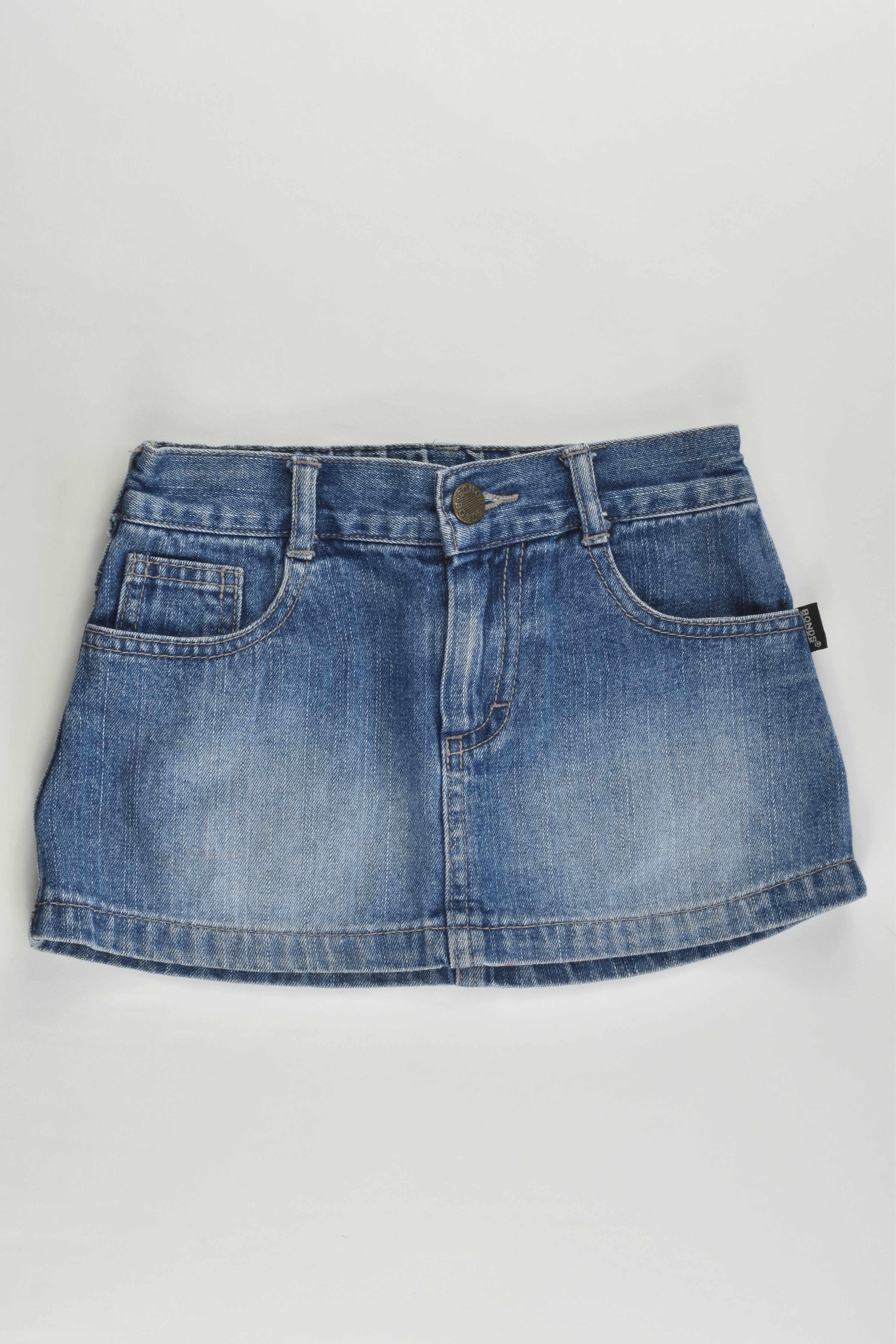 Size 2 hot sale denim skirt