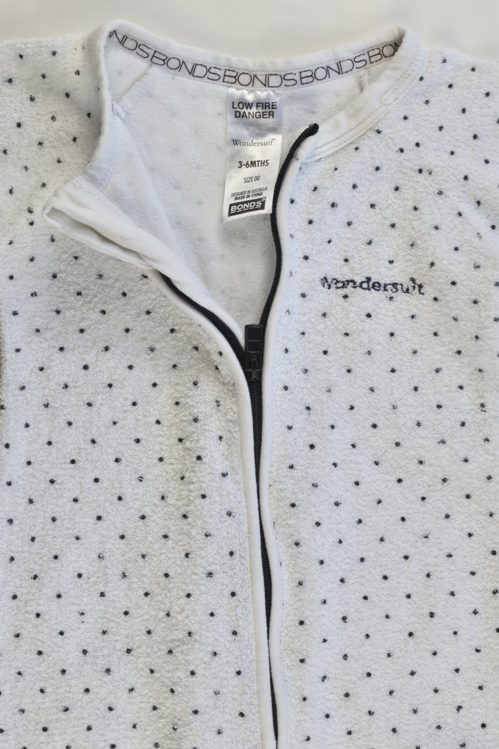 Bonds Size 3-6 months (00) Terry Wondersuit