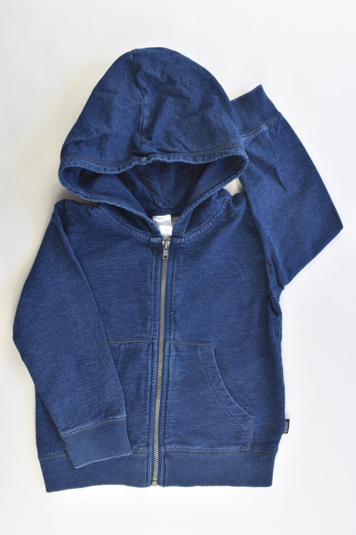 Bonds Size 3 Hooded Jumper with Zip