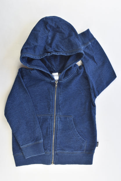 Bonds Size 3 Hooded Jumper with Zip