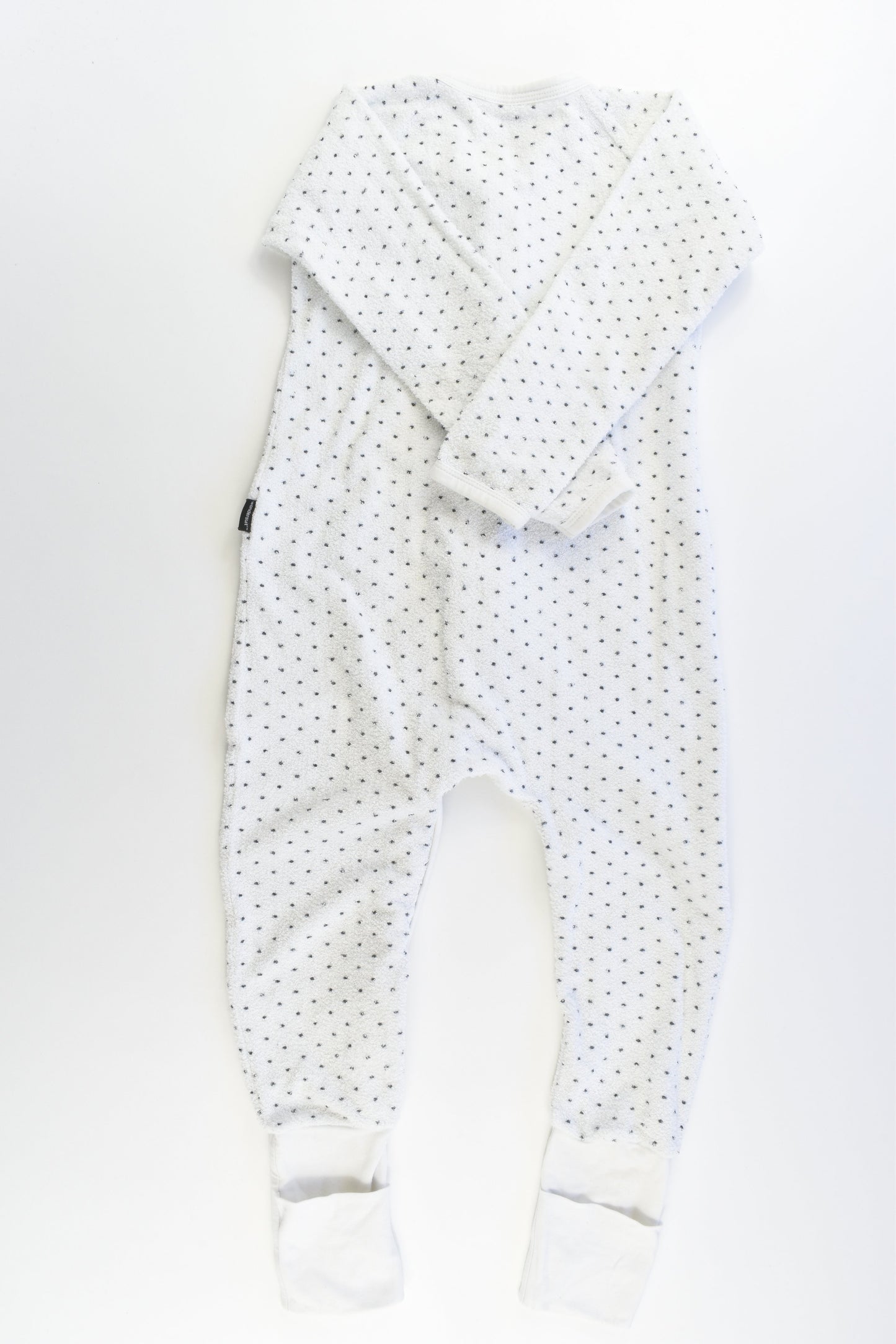 Bonds Size 3 Terry Wondersuit White