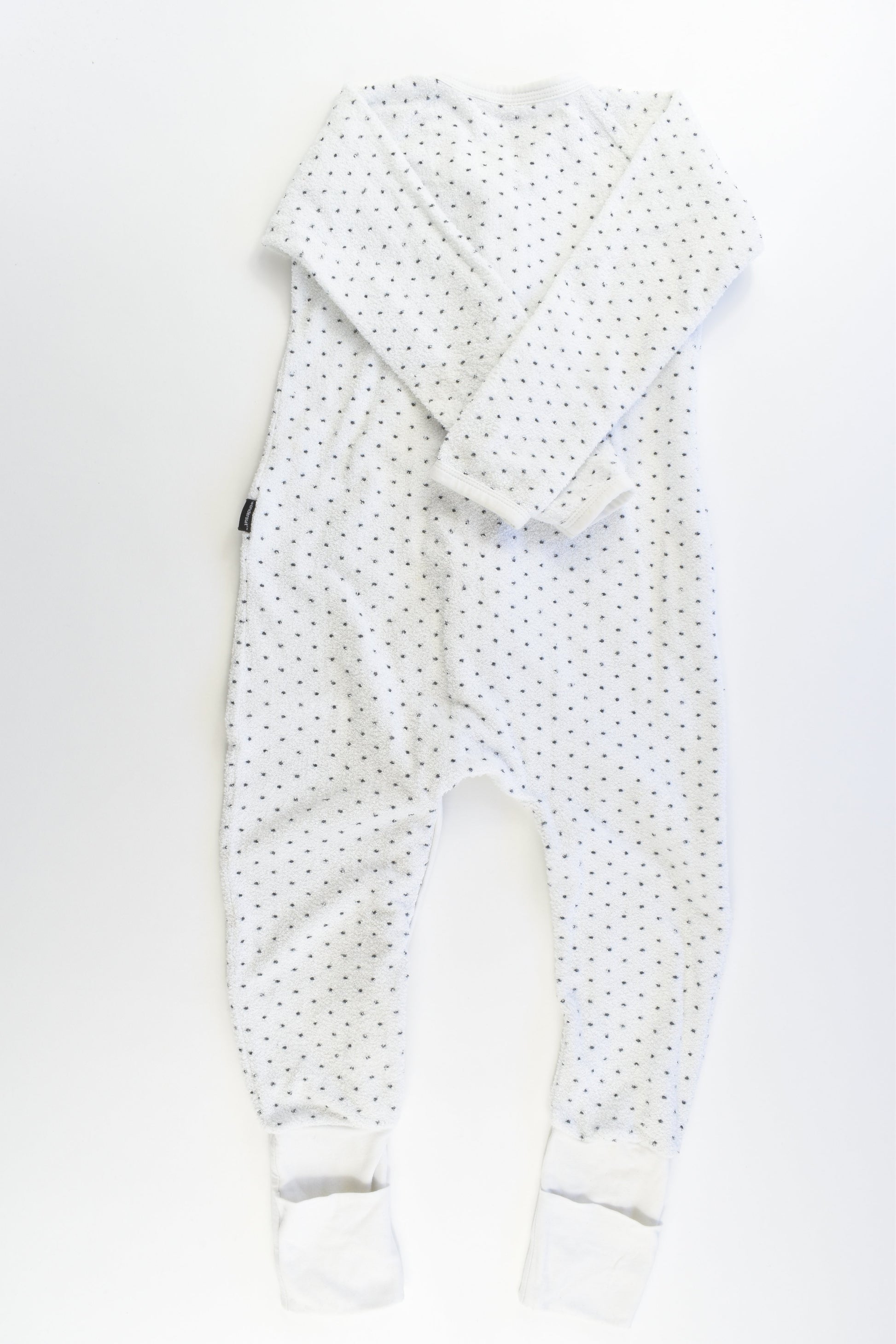 Bonds Size 3 Terry Wondersuit White