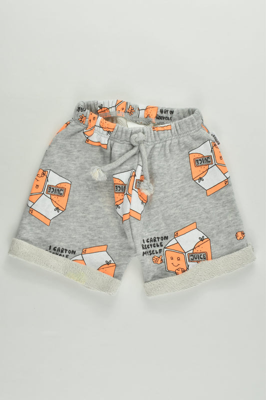 Bonds Soze 000 (0-3 months) 'I Carton Recycle Myself' Shorts