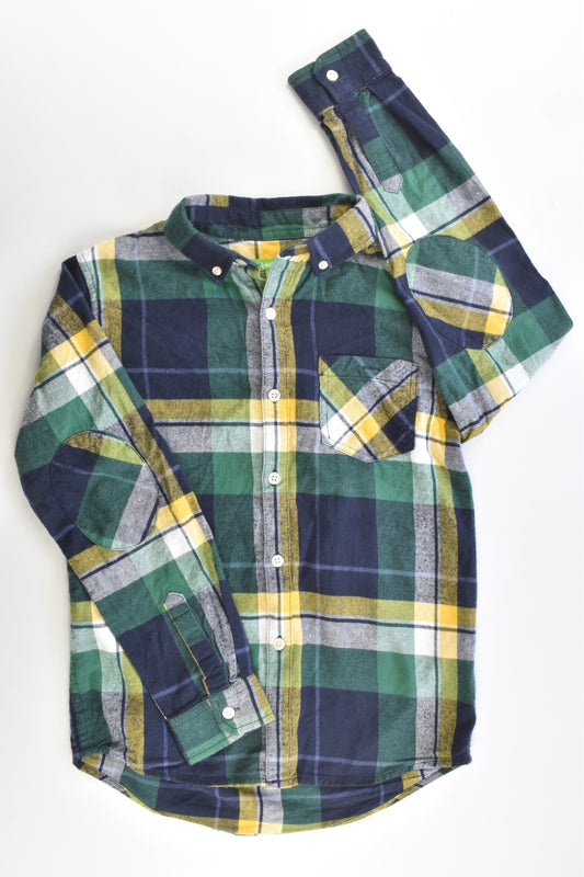 Bossini Size 10 (140 cm) Checked Casual Winter Shirt
