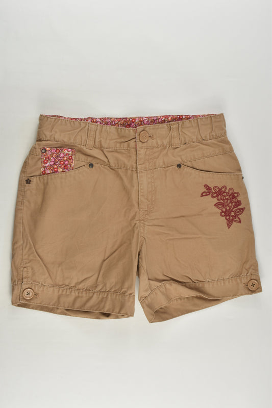 Bossini Size 10 (140 cm) Floral Details Shorts