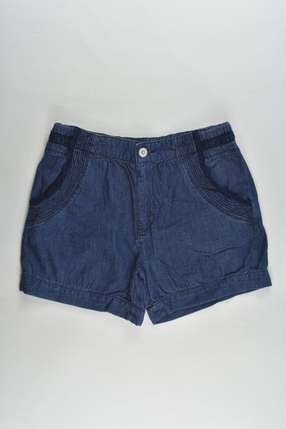 Bossini Size 10 (140 cm) Lightweight Denim Shorts